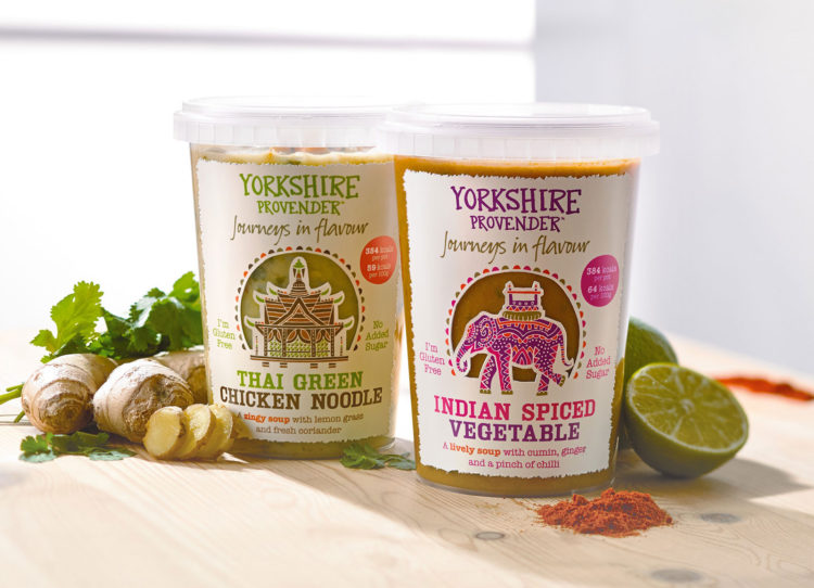 Packaging Design by CHILLI for Yorkshire Provender, Journeys in Falvour